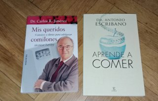 Libros de cocina y recetas II. 1 por 3€, 3 por 6€