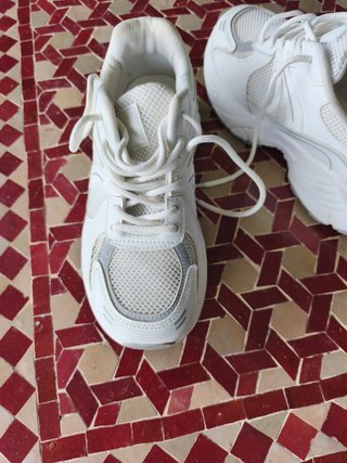 Zapatillas Marypaz blancas mujer
