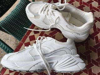 Zapatillas Marypaz blancas mujer