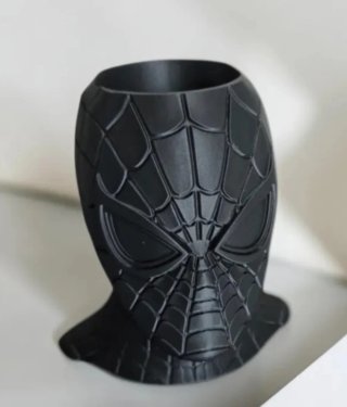 Portapenne Spiderman Nero