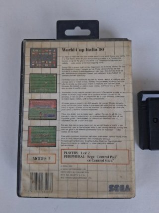 Juego Sega Masters System World Cup Italia '90