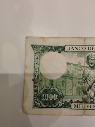 Billete 1000 pesetas Banco de España 1965 (2)