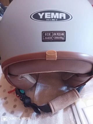 Casco Moto Jet YEMA-HELMET Nuevo