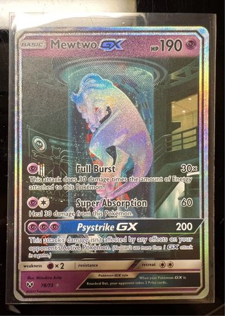 Pokémon Mistery Box - Mewtwo GX 78/73