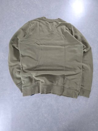 Dickies Felpa Crewneck Verde Oliva Logo Vintage M