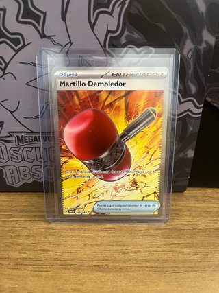 Carta Pokémon Entrenador Martillo Demoledor