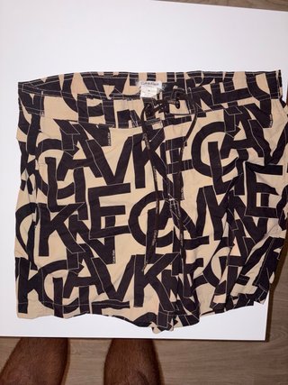 Bañador Calvin Klein Beige y Negro Talla S