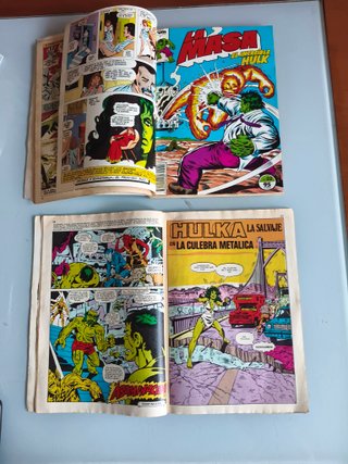 lote comics la masa el increíble hulk