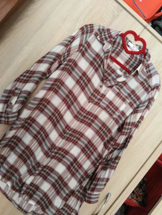 Camisa cuadros Mango entretiempo