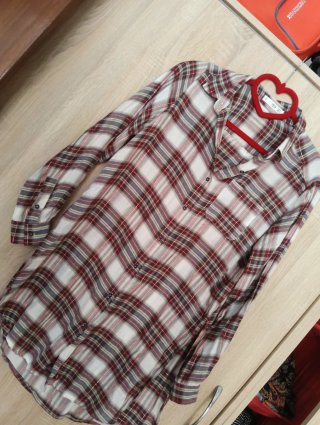 Camisa cuadros Mango entretiempo