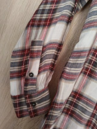 Camisa cuadros Mango entretiempo
