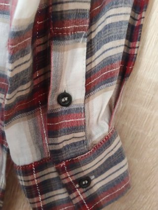 Camisa cuadros Mango entretiempo