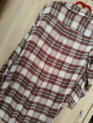 Camisa cuadros Mango entretiempo
