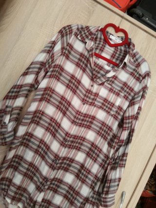Camisa cuadros Mango entretiempo