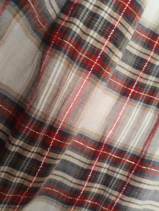 Camisa cuadros Mango entretiempo