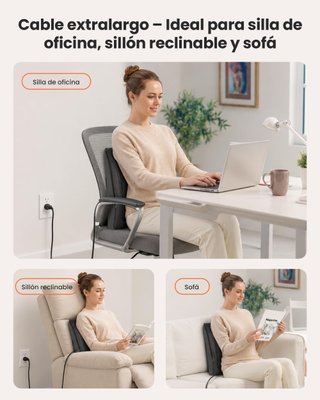 Almohada Masaje Shiatsu COMFIER con Calor