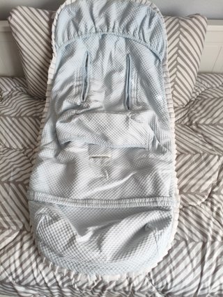 Saco para carrito de bebé azul