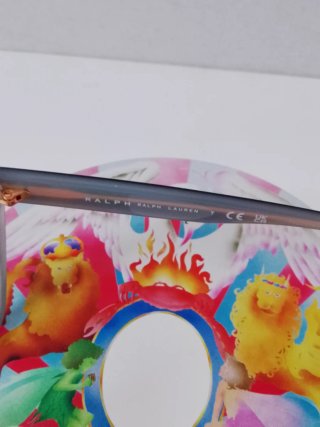 Occhiali Ralph Lauren neri e grigi