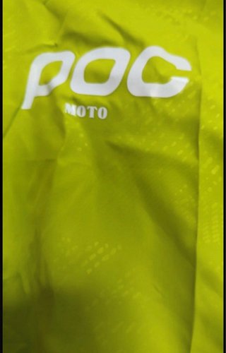 Chubasquero cortavientos POC verde