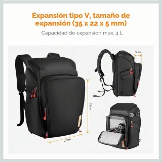 Mochila K&F CONCEPT Nature Wander 01 25L