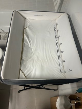 Cambiador de bebé plegable