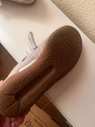 Deportivas Munich Beige y Azul