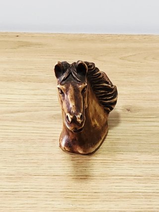 Reposapipas Vintage Cabeza Caballo Años 60