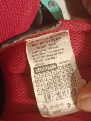 Patines en línea Oxelo talla 38