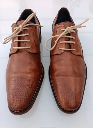Zapatos Derby Marrón STARC (Talla 43)