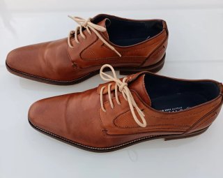 Zapatos Derby Marrón STARC (Talla 43)