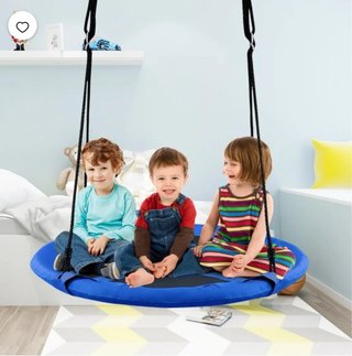 Columpio nido infantil con tienda de campaña niños