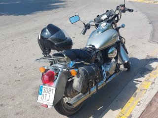 Honda Shadow 125 C Plata