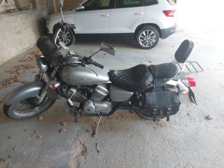 Honda Shadow 125 C Plata