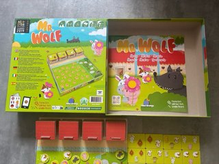 Juego de mesa Mr. Wolf - Completo