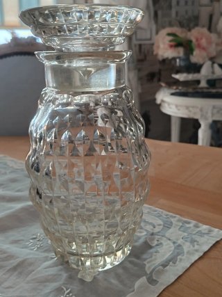 Barattolo vintage in vetro