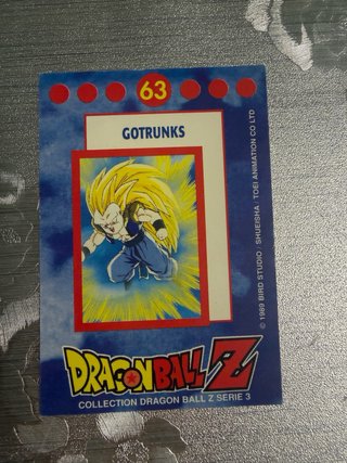 Dragon Ball Z Panini Cards 1996-97