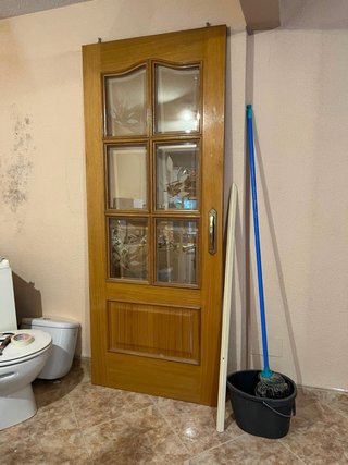 Puertas de madera maciza