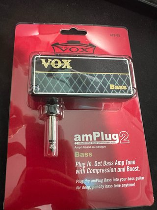 VOX amPlug 2 Bass - Amplificador Guitarra
