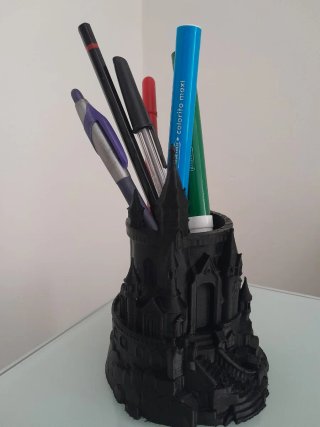 Portapenne Castello Stile Hogwarts Nero