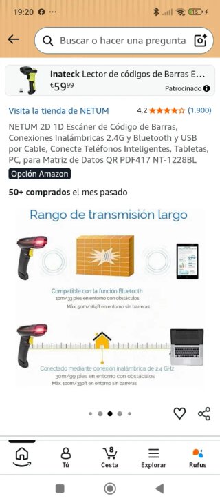 Scanner 2D Netum