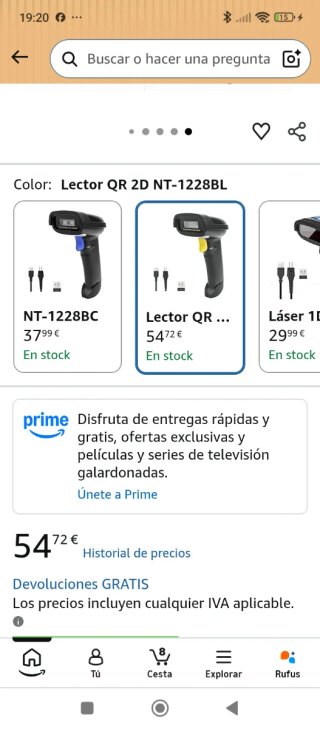 Scanner 2D Netum