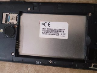 LG K4 2017 Negro