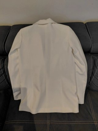 Completo Denny Rose bianco giacca e pantaloni