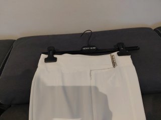 Completo Denny Rose bianco giacca e pantaloni