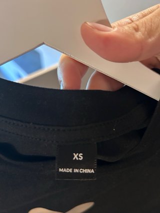 Vestito nero manica lunga con cuori