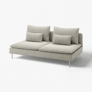 Sofá IKEA Söderhamn Beige/Rosa