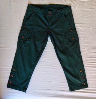 Pantaloni Replay verdi taglia 28