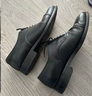 Zapatos de vestir Massimo Dutti negros