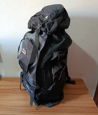 Mochila 80L Impermeable Senderismo Viaje - Nueva