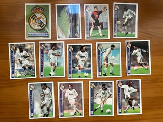 Pack 13 Cromos Real Madrid 99-00
